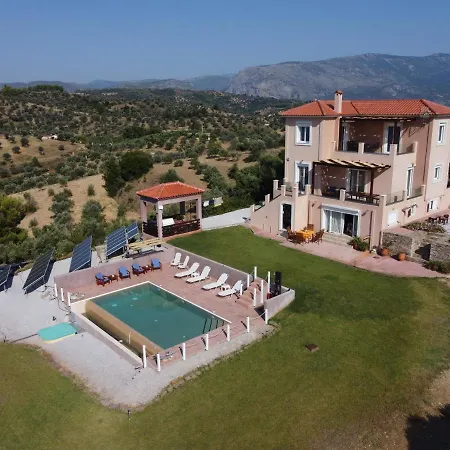 Villa Melilofos Ground Floor Poolside